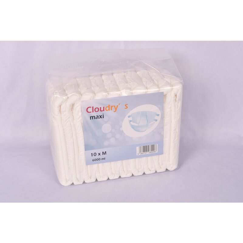 Cloudrys maxi Windeln mit Folie Gr. M - Cloudrys