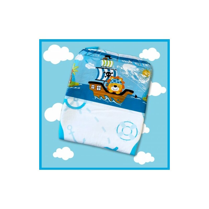 Kiddo Sailor Windeln mit Folie M - Cloudrys
