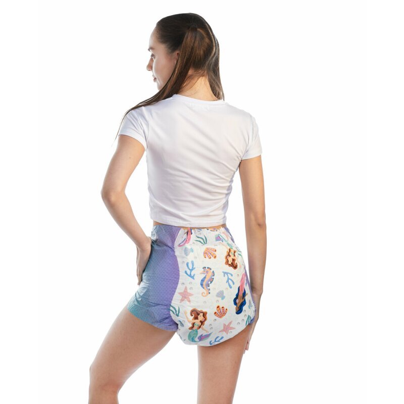 Rearz Mermaid - Meerjungfrau Windeln mit Folie - Gr. M - Cloudrys