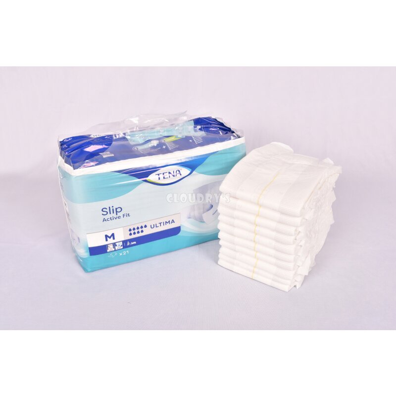 Tena Ultima Active Fit Windel Folie Gr. M - Cloudrys