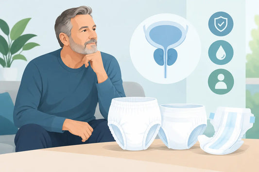 Windeln nach einer Prostataoperation auswählen