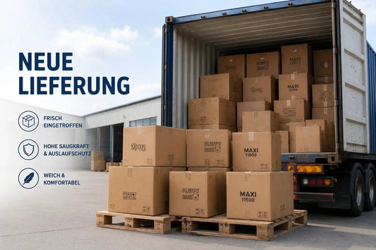 Neue Windel Lieferung eingetroffen 04.06.26 - Cloudrys