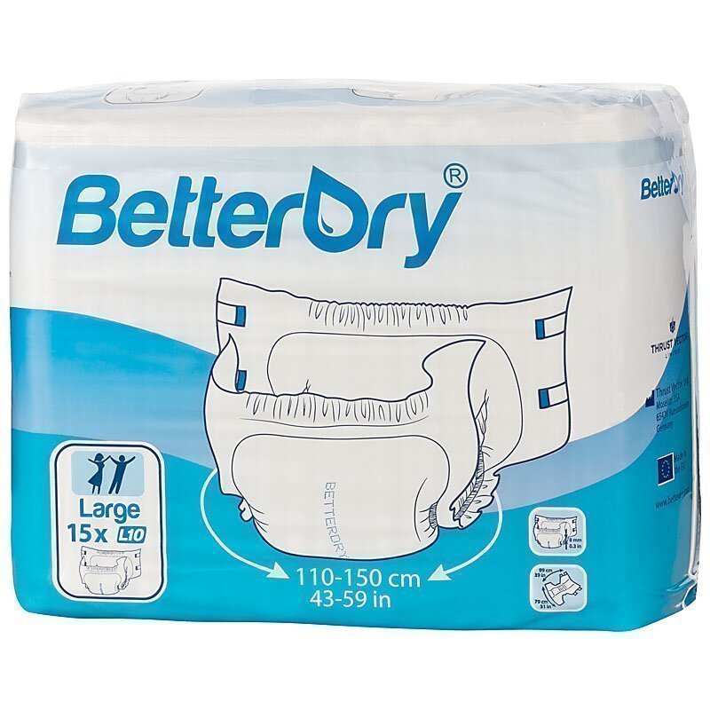 Betterdry Windeln mit Folie - Cloudrys