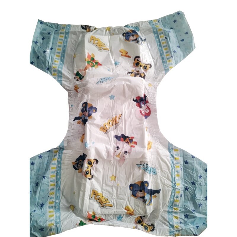Cloudrys Superheros Windeln mit Folie Gr. M - Cloudrys