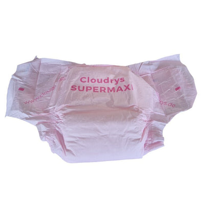 Cloudrys supermaxi rosa Windeln mit Folie Gr. M - Cloudrys