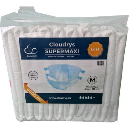 Cloudrys supermaxi Windeln mit Folie - Cloudrys