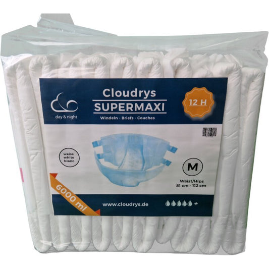 Cloudrys supermaxi Windeln mit Folie Gr. M - Cloudrys