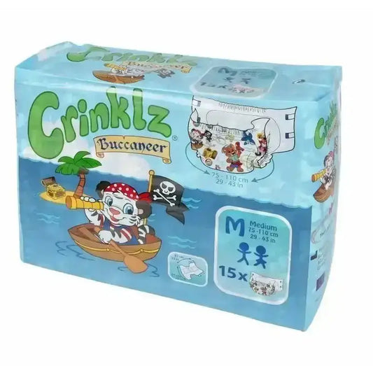Crinklz Buccaneer Windeln mit Folie - Cloudrys