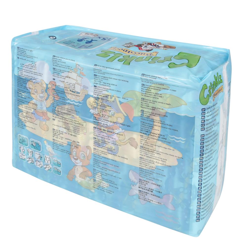 Crinklz Buccaneer Windeln mit Folie - Cloudrys