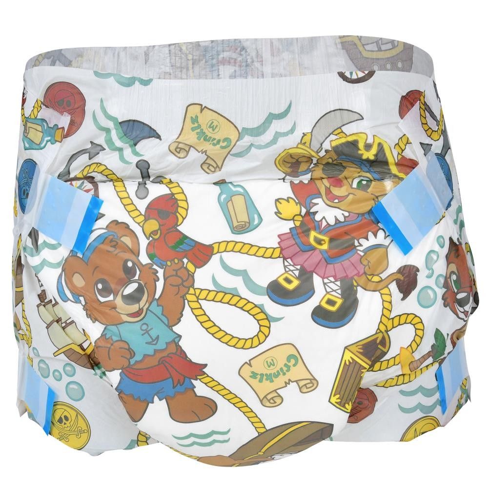 Crinklz Buccaneer Windeln mit Folie - Cloudrys