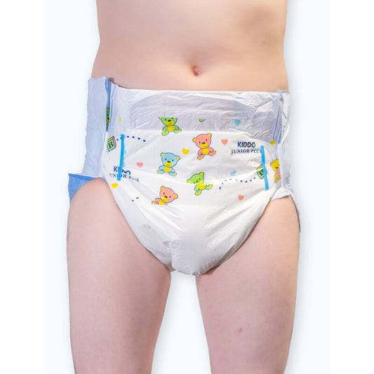Kiddo Junior blau Windeln mit Folie M - Cloudrys