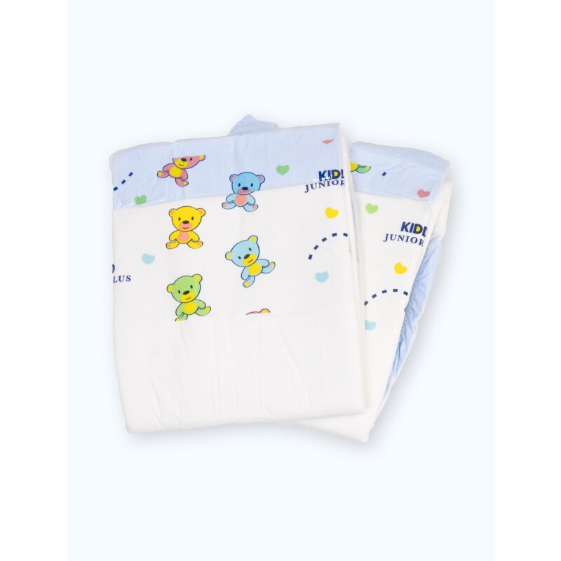 Kiddo Junior blau Windeln mit Folie M - Cloudrys