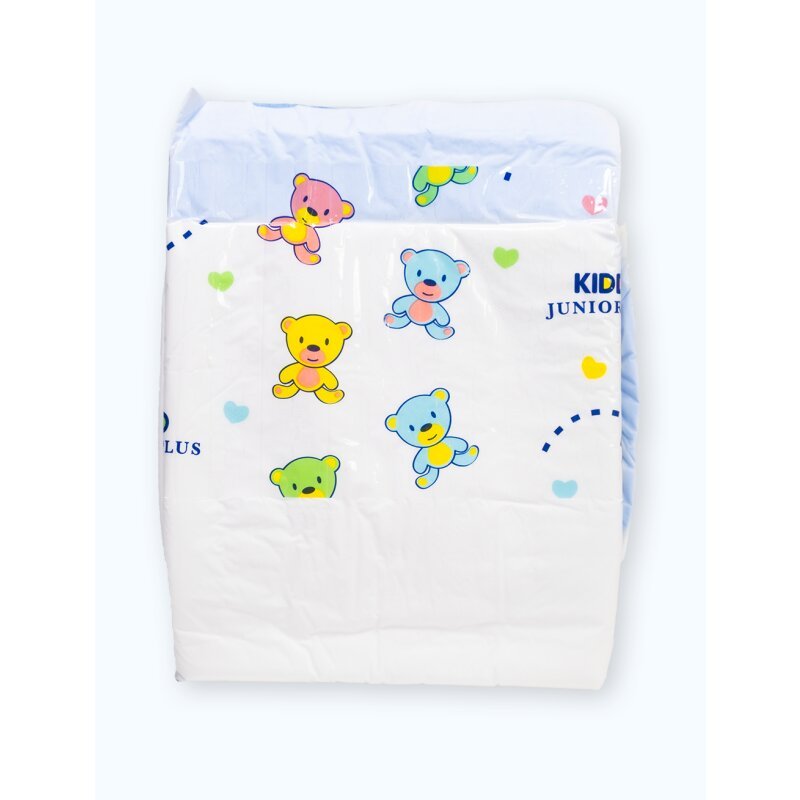 Kiddo Junior blau Windeln mit Folie M - Cloudrys