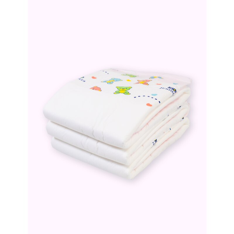 Kiddo Junior rosa Windeln mit Folie M - Cloudrys