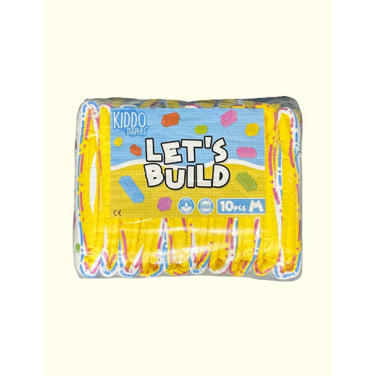 Kiddo lets build Windeln mit Folie M - Cloudrys