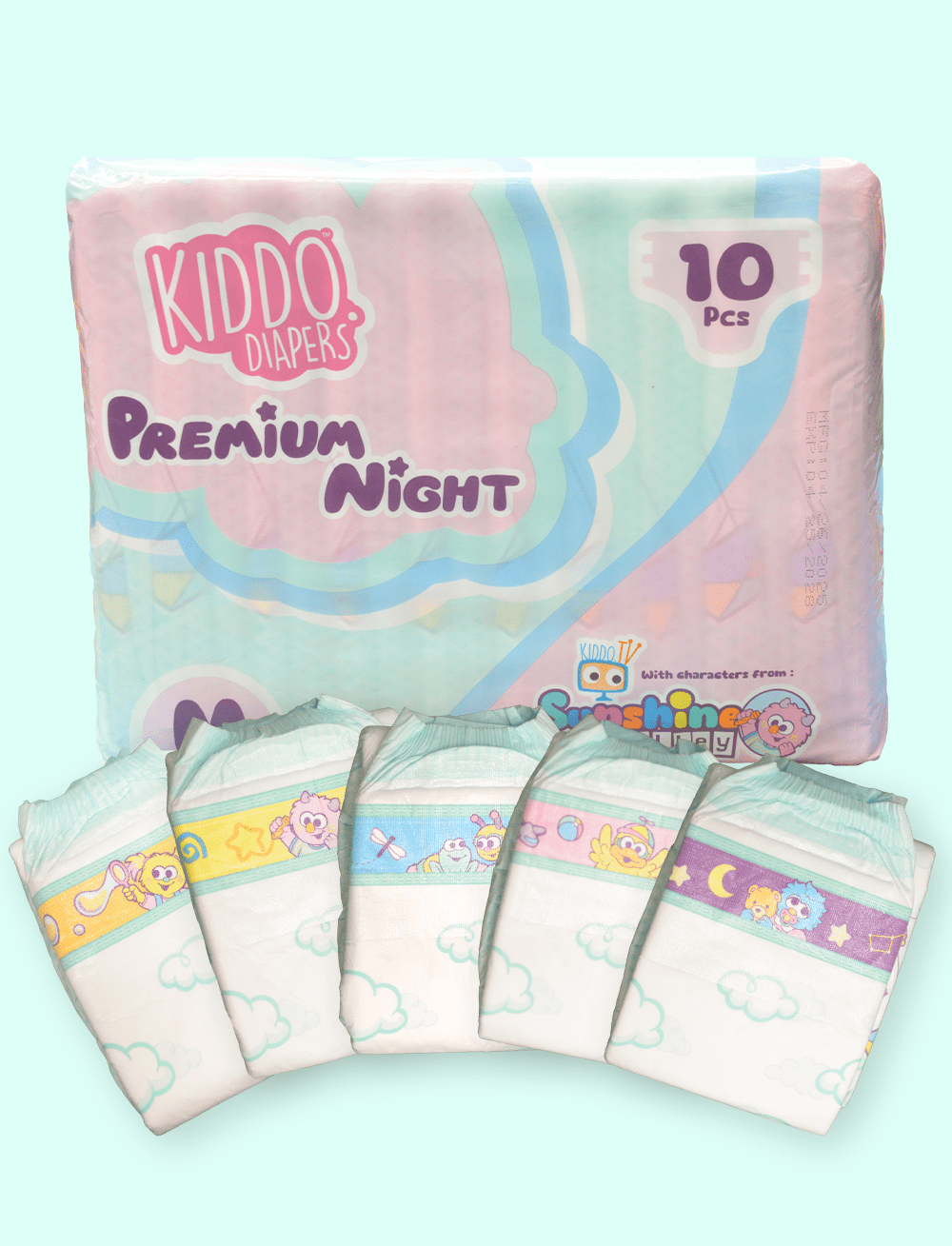 Kiddo Premium Night Windeln - Cloudrys