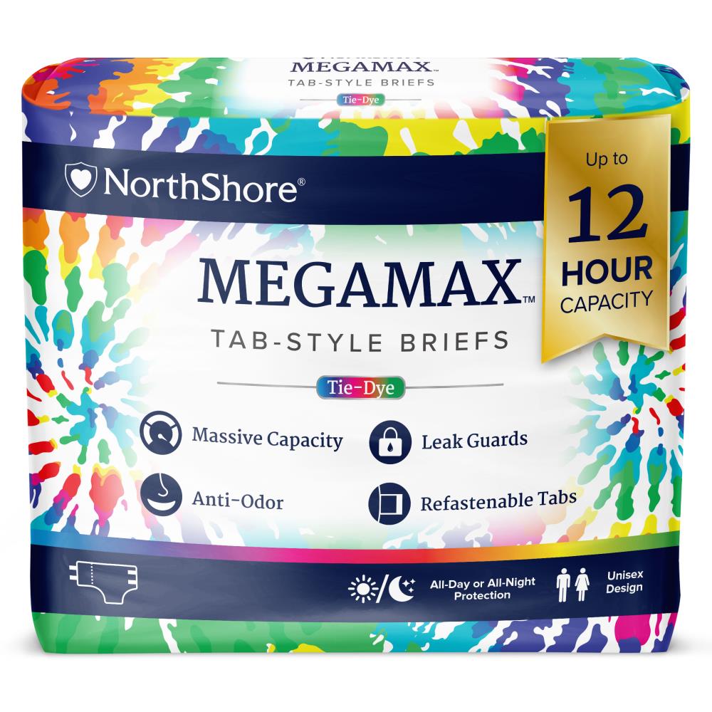 Northshore Megamax Windeln mit Folie batik - Cloudrys