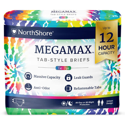 Northshore Megamax Windeln mit Folie batik - Cloudrys
