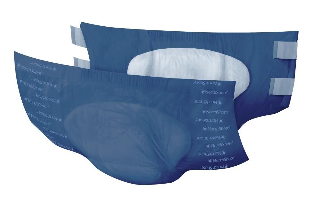 Northshore Megamax Windeln mit Folie blau - Cloudrys