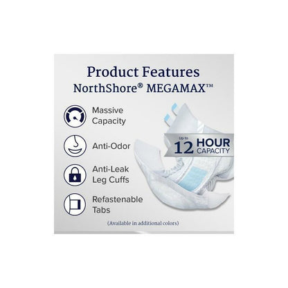 Northshore Megamax Windeln mit Folie rosa - Cloudrys