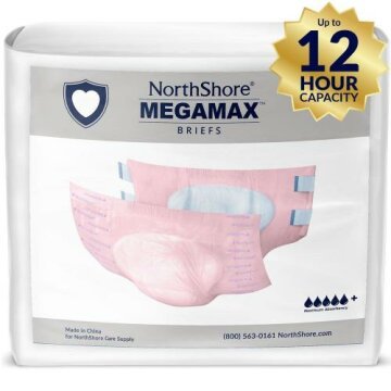 Northshore Megamax Windeln mit Folie rosa Gr M - Cloudrys