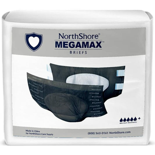 Northshore Megamax Windeln mit Folie schwarz Gr M - Cloudrys