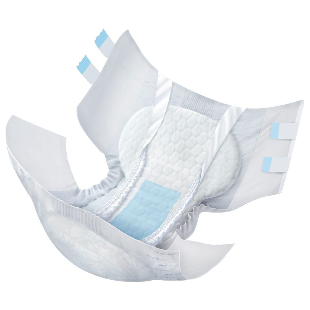 Northshore Megamax Windeln mit Folie weiß - Cloudrys