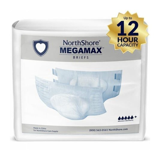 Northshore Megamax Windeln mit Folie weiß - Cloudrys