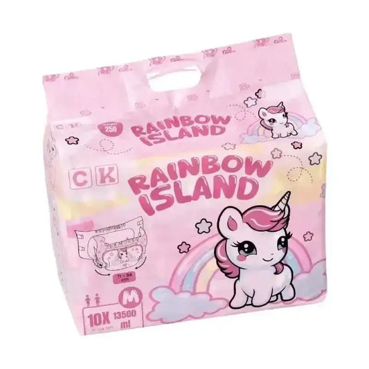 Rainbow Island Windeln mit Folie - Cloudrys