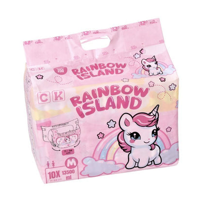 Rainbow Island Windeln mit Folie - Cloudrys