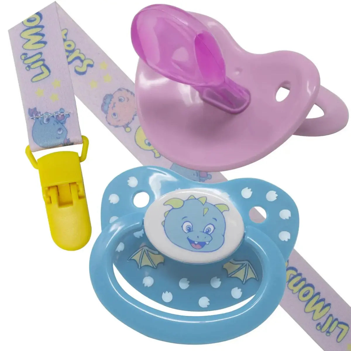 Rearz | Lil' Monsters | 2er Set - Adult Schnuller + Schnullerkette