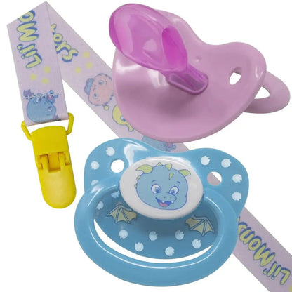 Rearz | Lil' Monsters | 2er Set - Adult Schnuller + Schnullerkette - Cloudrys