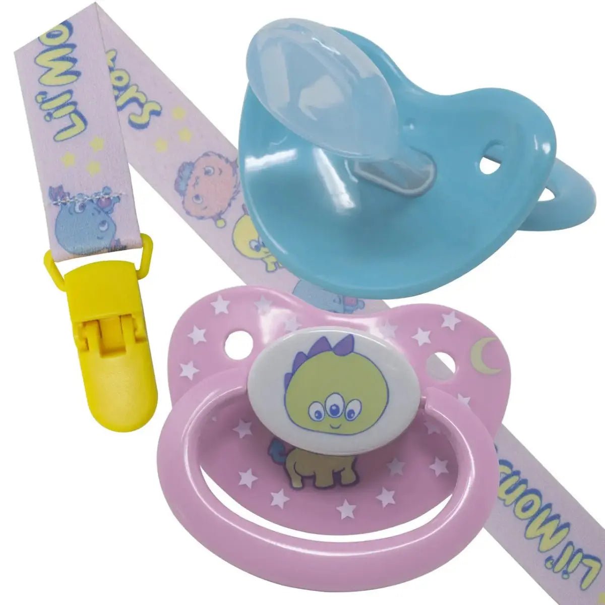 Rearz | Lil' Monsters | 2er Set - Adult Schnuller + Schnullerkette - Cloudrys