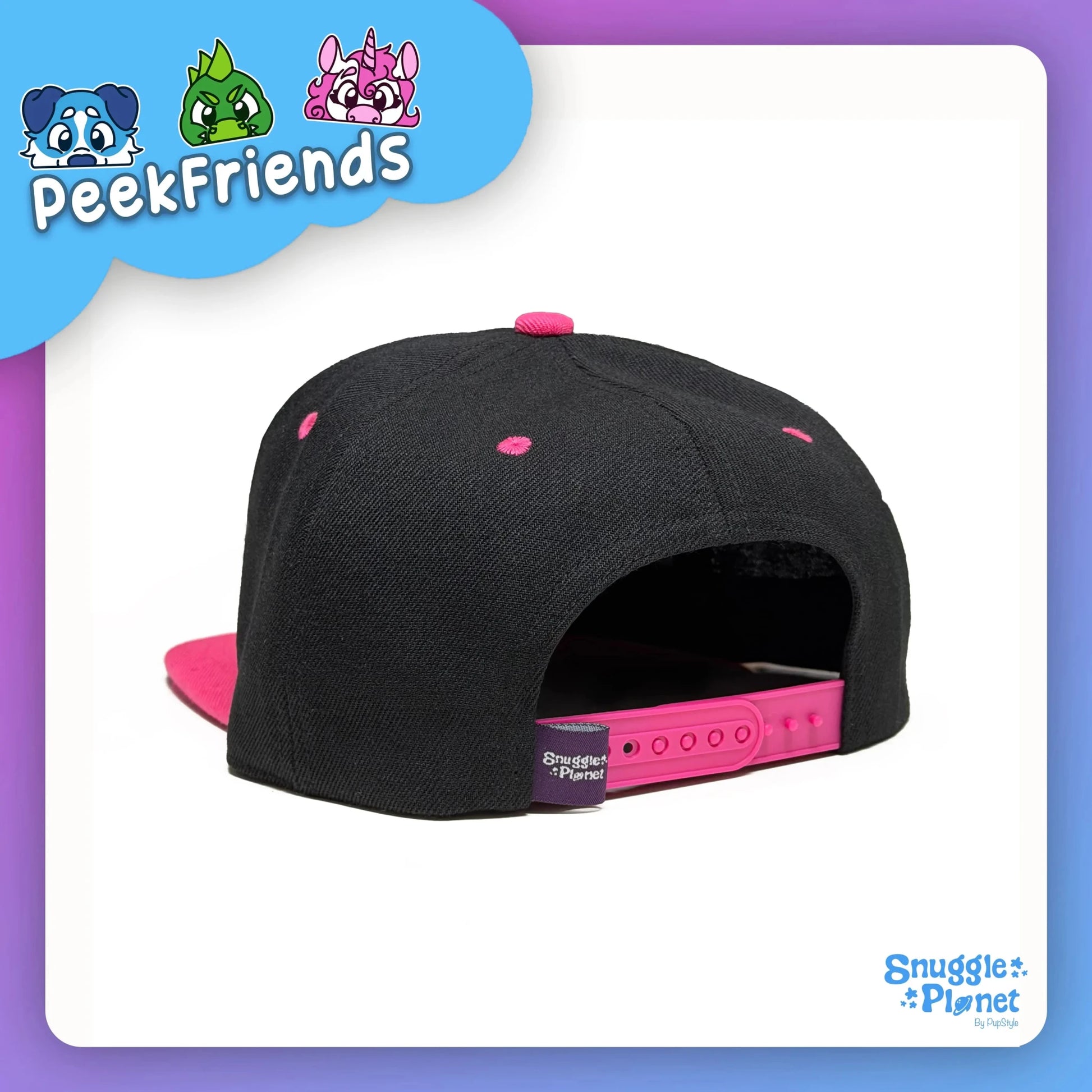 SnugglePlanet | PeekFriends | Snapback Cap - Cloudrys