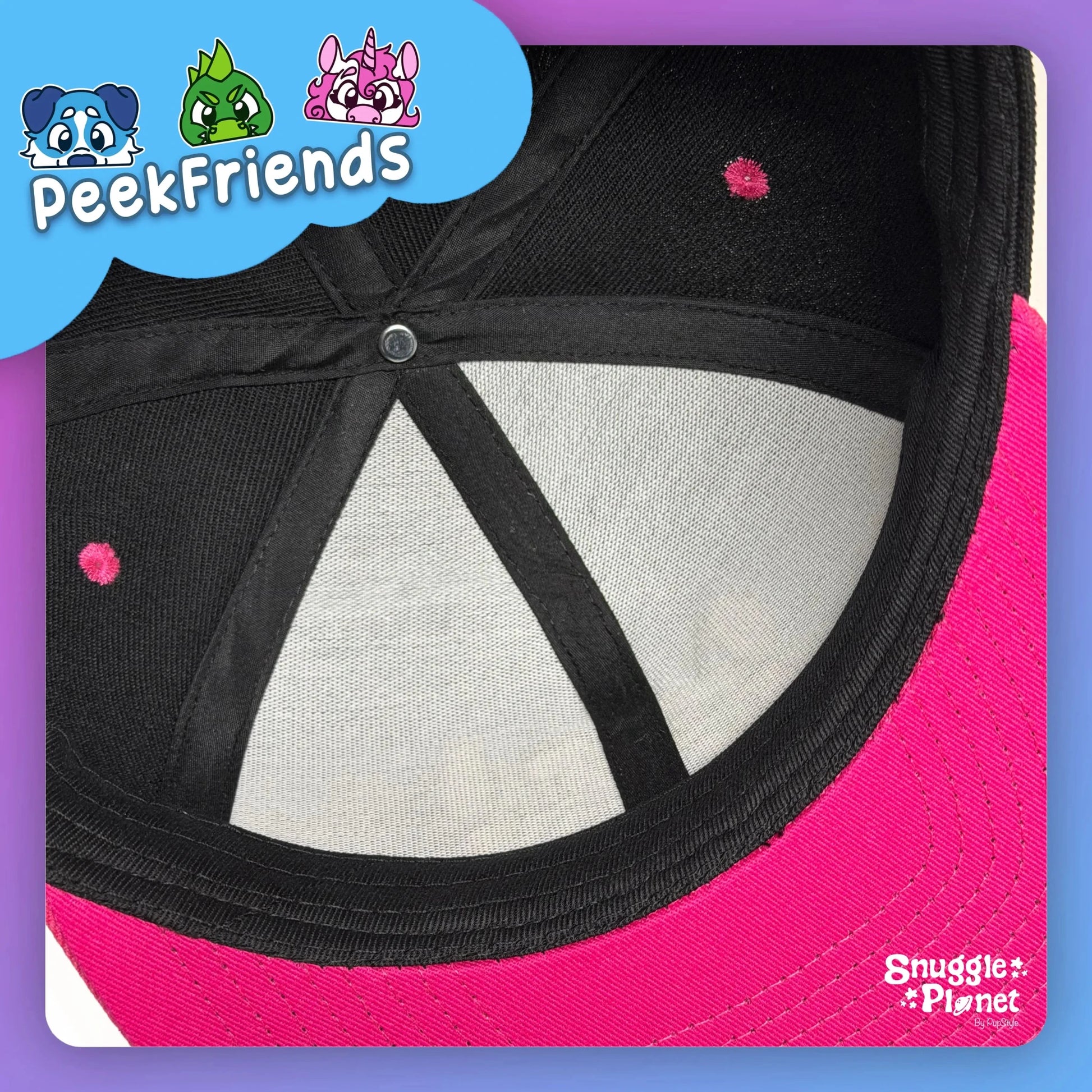 SnugglePlanet | PeekFriends | Snapback Cap - Cloudrys