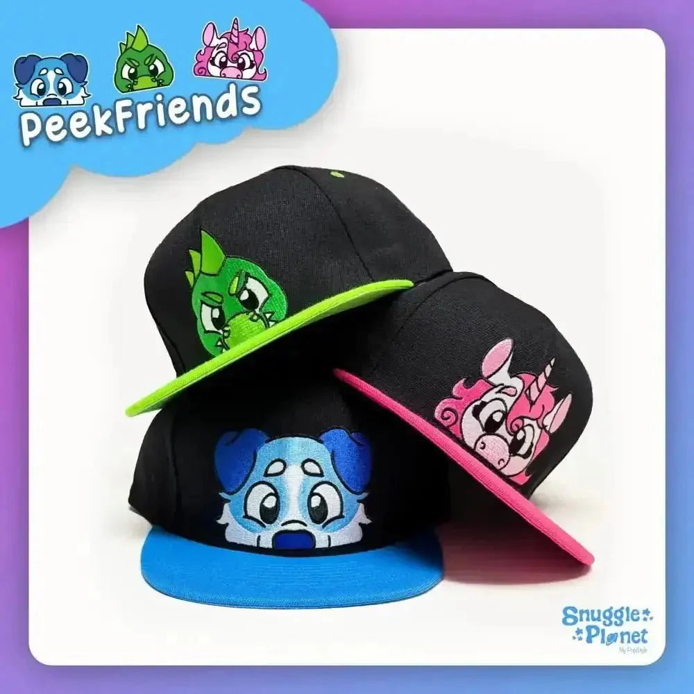 SnugglePlanet | PeekFriends | Snapback Cap - Cloudrys