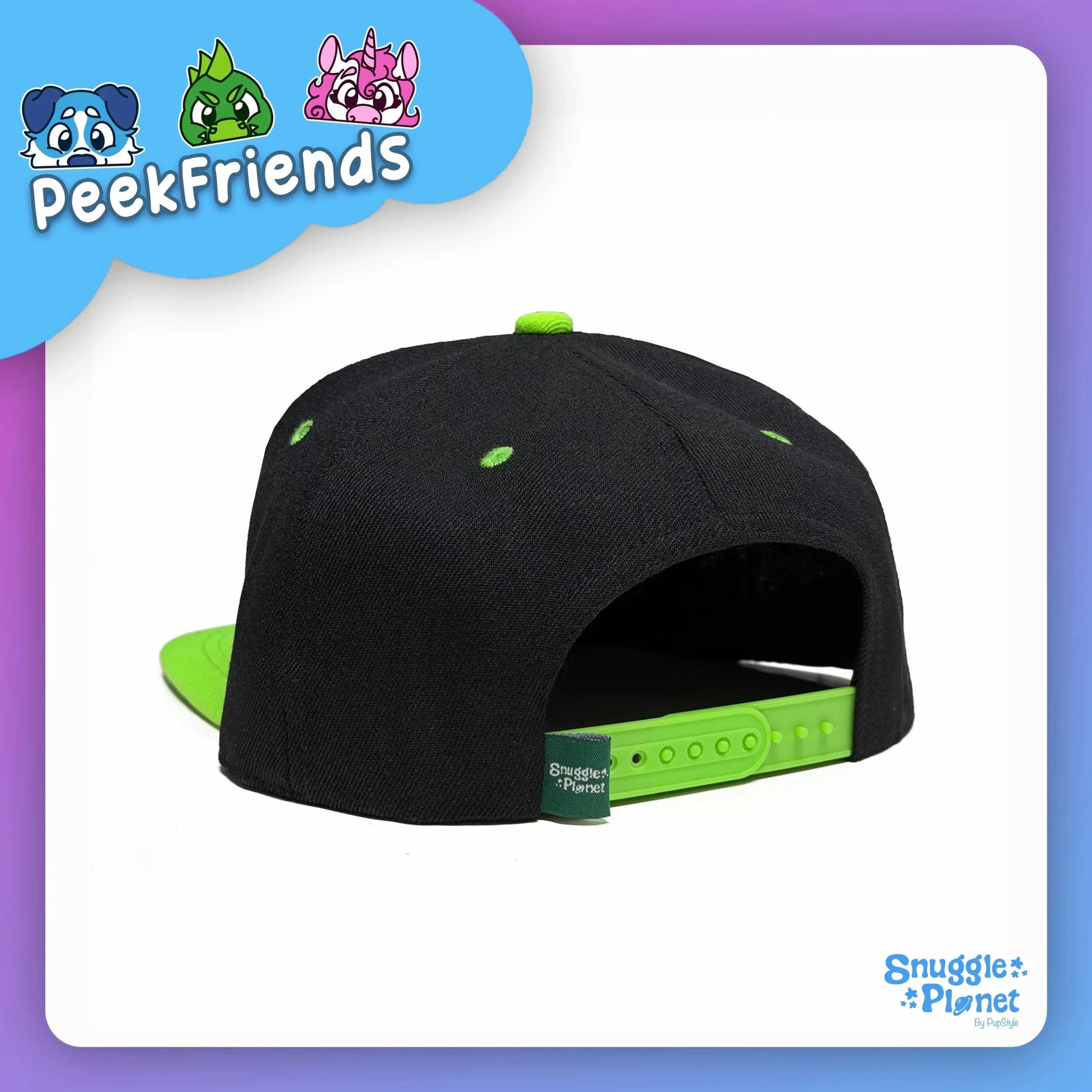 SnugglePlanet | PeekFriends | Snapback Cap - Cloudrys