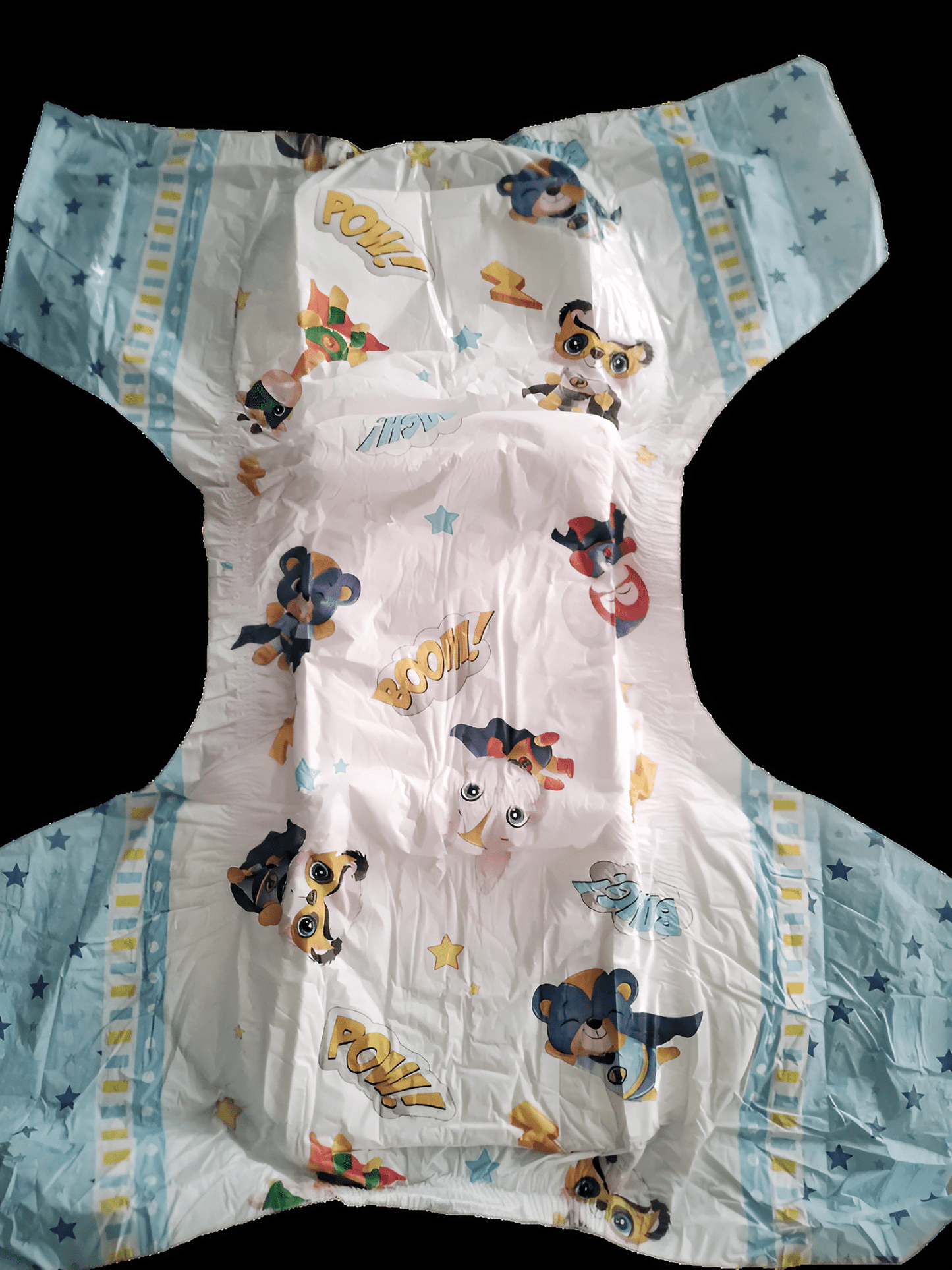 Superheros Windeln mit Folie - Cloudrys