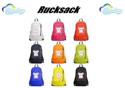 Trekking Rucksack bedruckt - Cloudrys