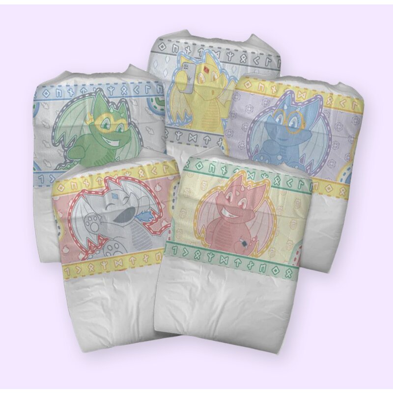 Tykables Camelots Windeln mit Folie - Cloudrys