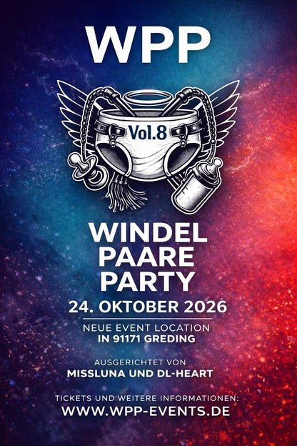 Wpp Windel Paare Party am 24.10.26 - Cloudrys